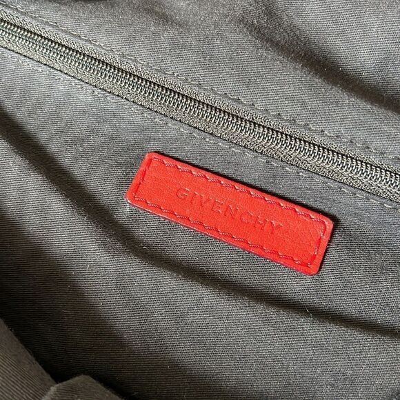 Givenchy Nightingale Bag Black With Red Handles - Picture 4 of 10